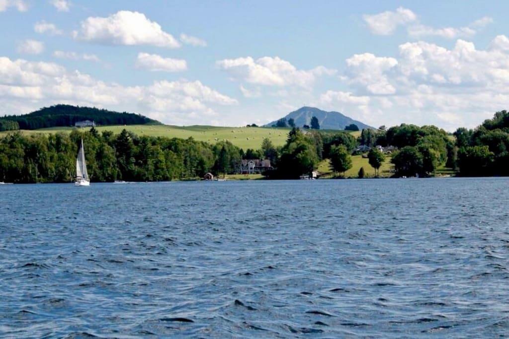Magog Lovely Vacation Home 外观 照片